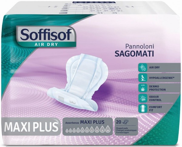 Soffisof Air Dry Formvorlagen MAXI PLUS 2x20 St.