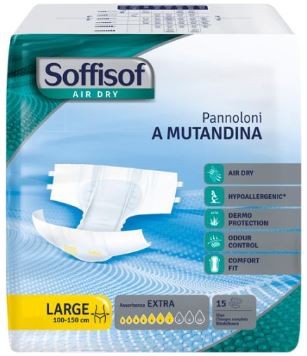 Soffisof Air Dry Slip EXTRA Large 6x15 St.