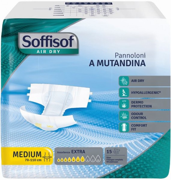 Soffisof Air Dry Slip EXTRA Medium 6x15 St.