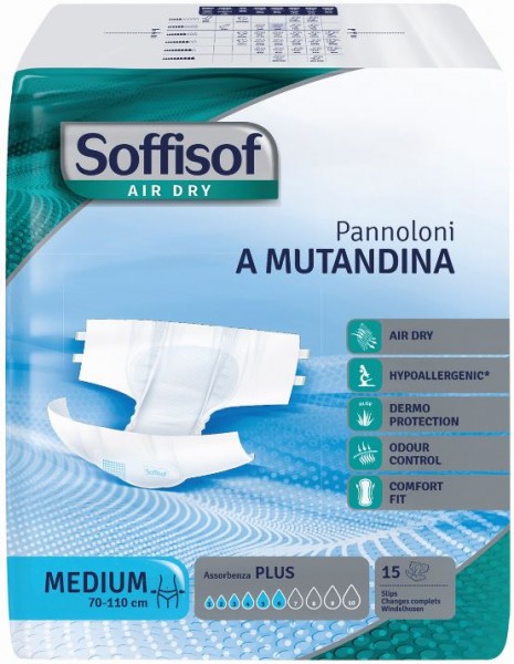 Soffisof Air Dry Slip PLUS Medium 6x15 St.