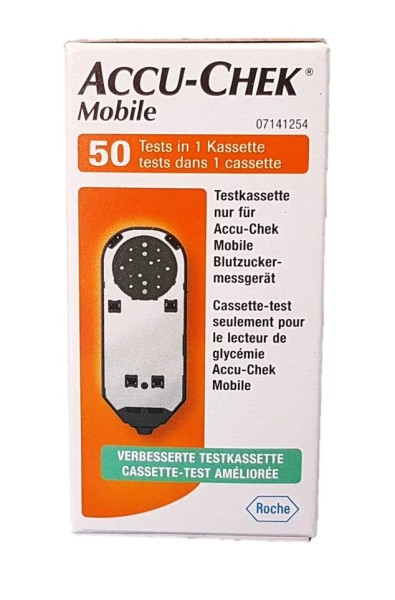 ACCU CHEK Mobile Testkassette Plasma II 50 St.